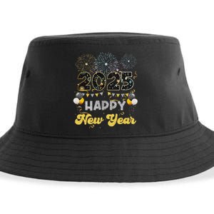 Happy New Year Party 2025 Ballon Family Matching Sustainable Bucket Hat