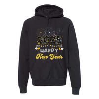 Happy New Year Party 2025 Ballon Family Matching Premium Hoodie