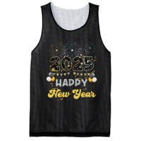 Happy New Year Party 2025 Ballon Family Matching Mesh Reversible Basketball Jersey Tank