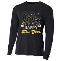 Happy New Year Party 2025 Ballon Family Matching Cooling Performance Long Sleeve Crew