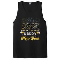 Happy New Year Party 2025 Ballon Family Matching PosiCharge Competitor Tank