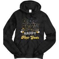 Happy New Year Party 2025 Ballon Family Matching Tie Dye Hoodie