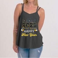 Happy New Year Party 2025 Ballon Family Matching Women's Strappy Tank