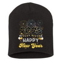 Happy New Year Party 2025 Ballon Family Matching Short Acrylic Beanie