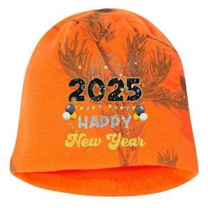 Happy New Year Party 2025 Ballon Family Matching Kati - Camo Knit Beanie