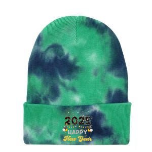 Happy New Year Party 2025 Ballon Family Matching Tie Dye 12in Knit Beanie