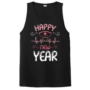 Happy New Year Nurses Happy New Years Eve PosiCharge Competitor Tank