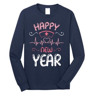 Happy New Year Nurses Happy New Years Eve Long Sleeve Shirt