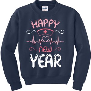 Happy New Year Nurses Happy New Years Eve Kids Sweatshirt