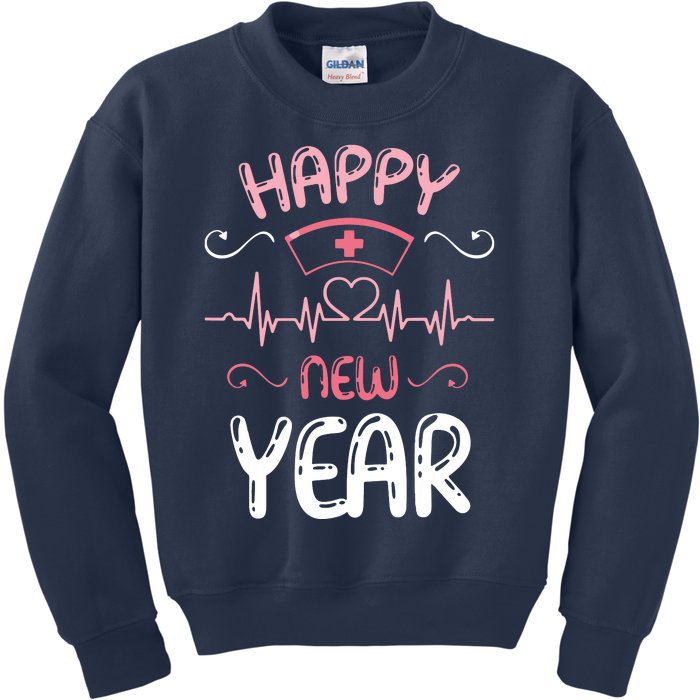 Happy New Year Nurses Happy New Years Eve Kids Sweatshirt