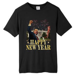 Happy New Year Party 2025 Trump 2024 Take America Back Tall Fusion ChromaSoft Performance T-Shirt