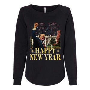 Happy New Year Party 2025 Trump 2024 Take America Back Womens California Wash Sweatshirt