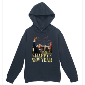 Happy New Year Party 2025 Trump 2024 Take America Back Urban Pullover Hoodie