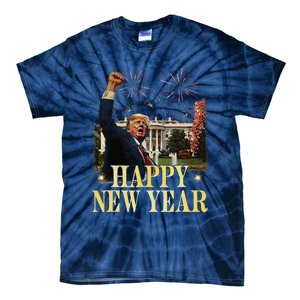 Happy New Year Party 2025 Trump 2024 Take America Back Tie-Dye T-Shirt