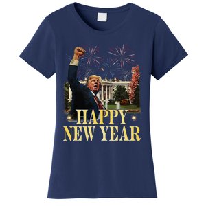 Happy New Year Party 2025 Trump 2024 Take America Back Women's T-Shirt