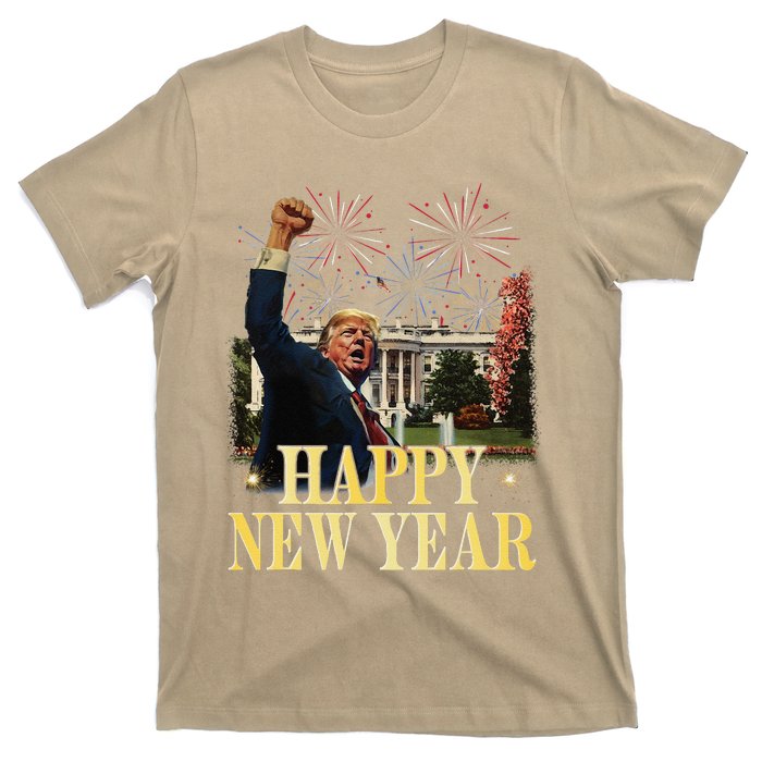 Happy New Year Party 2025 Trump 2024 Take America Back T-Shirt