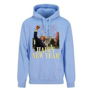 Happy New Year Party 2025 Trump 2024 Take America Back Unisex Surf Hoodie