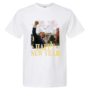 Happy New Year Party 2025 Trump 2024 Take America Back Garment-Dyed Heavyweight T-Shirt