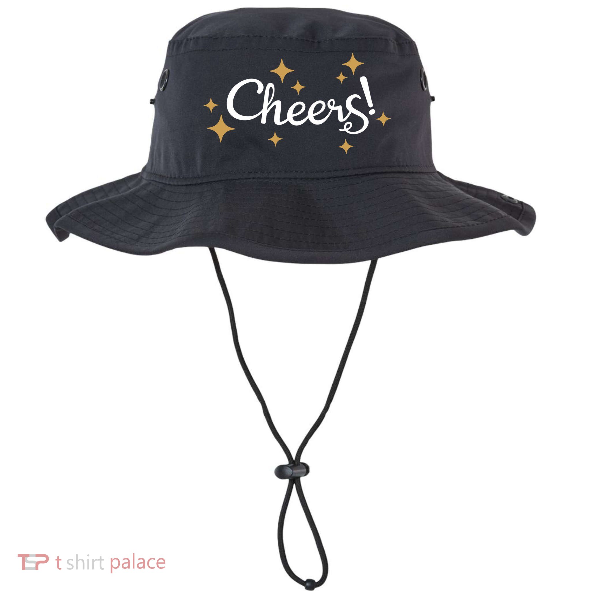 Happy New Years Cheers To A New Year Holidays Celebration Gift Bucket Hat