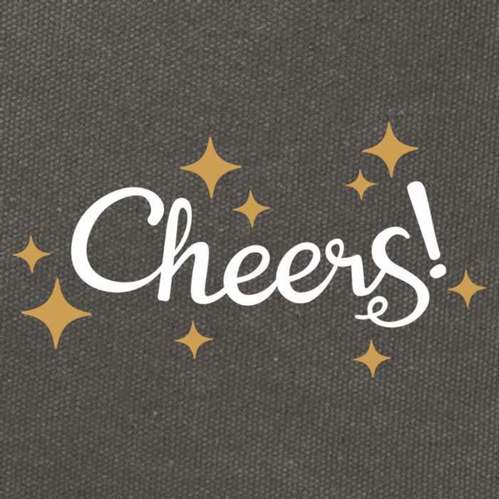 Happy New Years Cheers To A New Year Holidays Celebration Gift Cotton Canvas Backpack