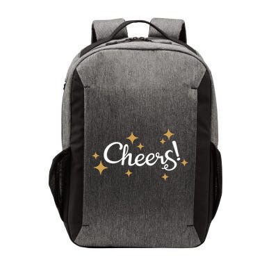Happy New Years Cheers To A New Year Holidays Celebration Gift Vector Backpack