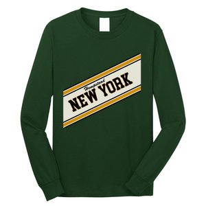 Hempstead New York Varsity Logo Long Sleeve Shirt