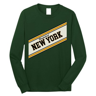 Hempstead New York Varsity Logo Long Sleeve Shirt
