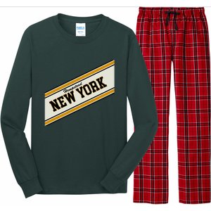 Hempstead New York Varsity Logo Long Sleeve Pajama Set