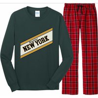 Hempstead New York Varsity Logo Long Sleeve Pajama Set