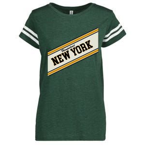 Hempstead New York Varsity Logo Enza Ladies Jersey Football T-Shirt