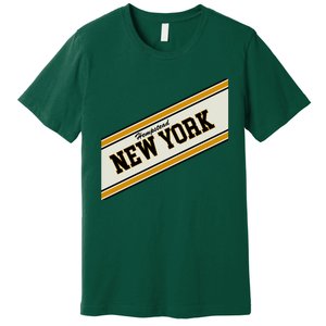 Hempstead New York Varsity Logo Premium T-Shirt