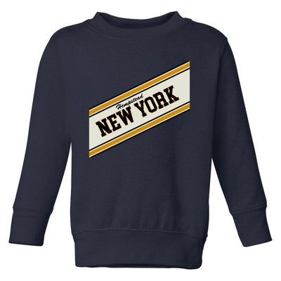 Hempstead New York Varsity Logo Toddler Sweatshirt