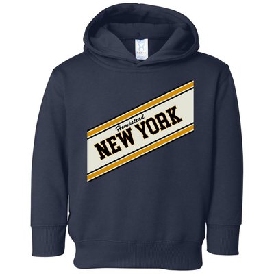 Hempstead New York Varsity Logo Toddler Hoodie