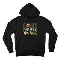 Happy New Year Party 2025 Disco Ball Matching Hoodie