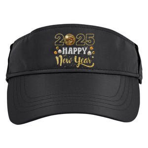 Happy New Year Party 2025 Disco Ball Matching Adult Drive Performance Visor