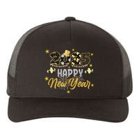 Happy New Year Party 2025 Family Matching Yupoong Adult 5-Panel Trucker Hat