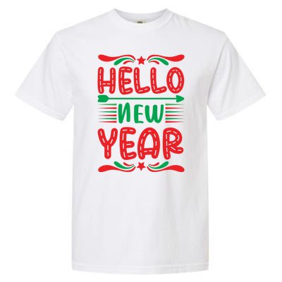 Hello New Year Garment-Dyed Heavyweight T-Shirt