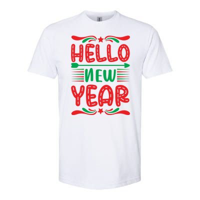 Hello New Year Softstyle® CVC T-Shirt