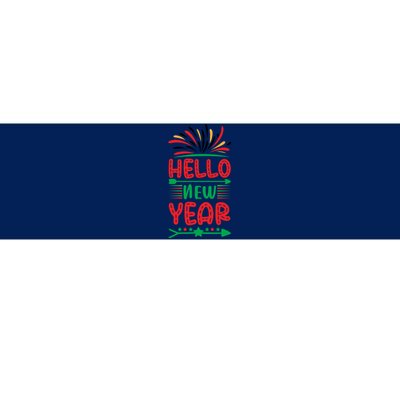 Hello New Year Bumper Sticker