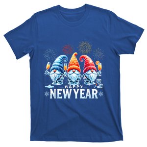 Happy New Year 2025 Gnomes Family Party New Years Eve T-Shirt