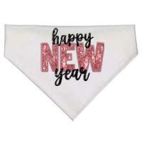 Happy New Year 2025 New YearS Eve Party Countdown Family USA-Made Doggie Bandana