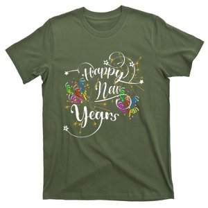 Happy New Year Day Eve Party Fireworks T-Shirt