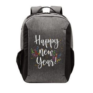 Happy New Year Day Eve Party Fireworks Confetti Costume Vector Backpack