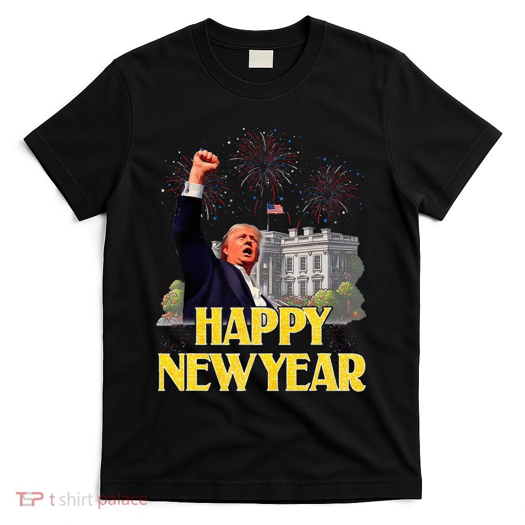 Happy New Year Party 2025 Trump 2024 Take America Back T-Shirt