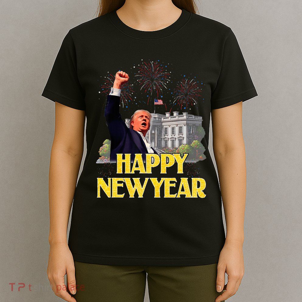 Happy New Year Party 2025 Trump 2024 Take America Back T-Shirt