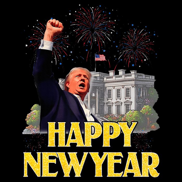 Happy New Year Party 2025 Trump 2024 Take America Back Cooling Performance Long Sleeve Crew