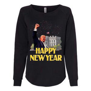 Happy New Year Party 2025 Trump 2024 Take America Back Womens California Wash Sweatshirt