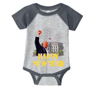 Happy New Year Party 2025 Trump 2024 Take America Back Infant Baby Jersey Bodysuit