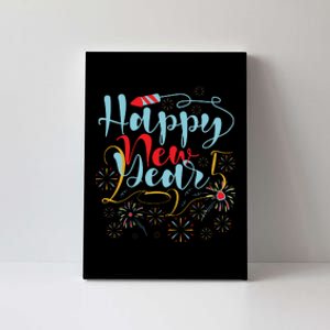 Happy New Year 2025 Celebration Canvas