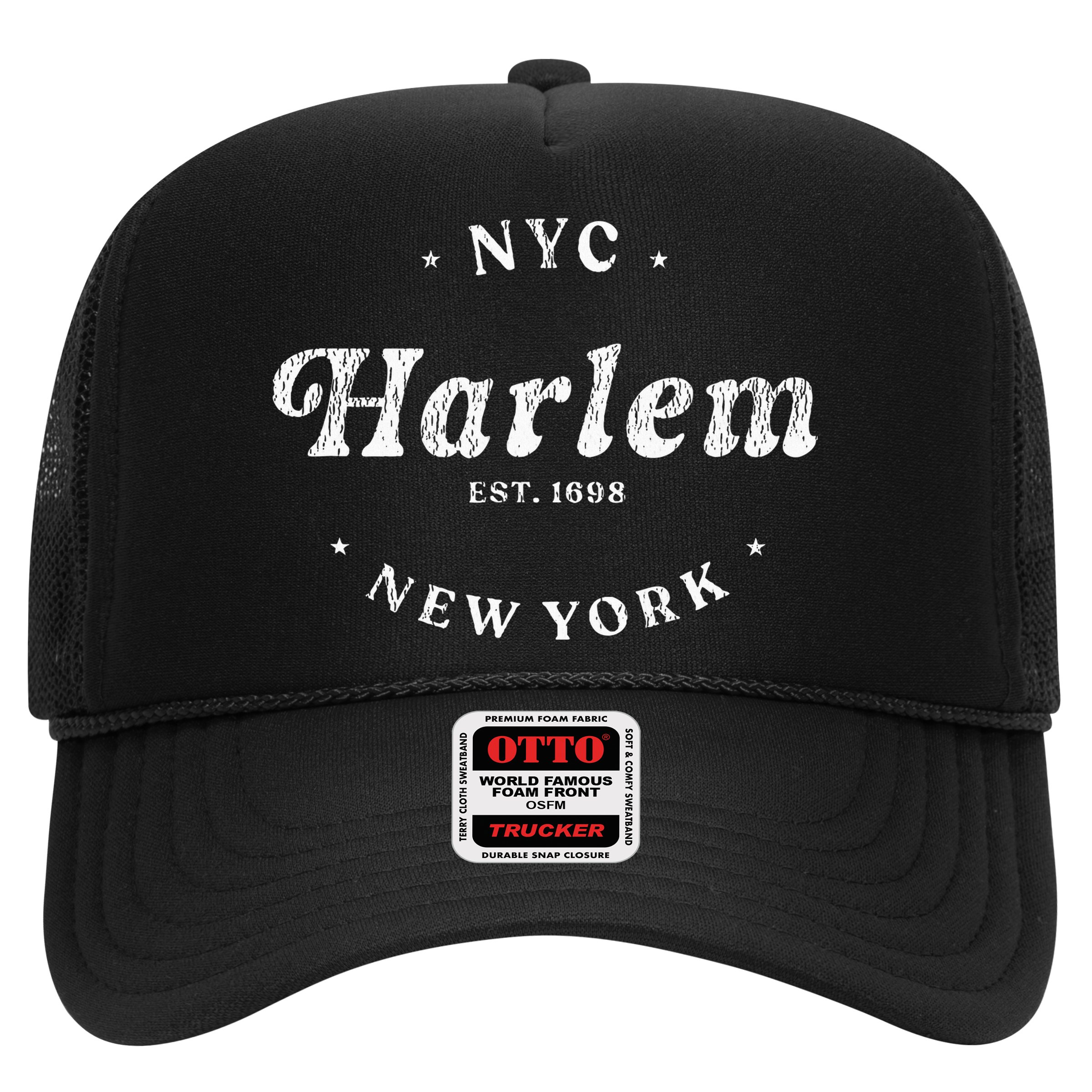 Harlem New York City Nyc Retro Harlem Hat